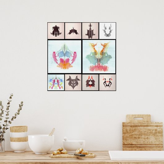 Rors Al Poster van de Acht van de Kleur (Keuken)