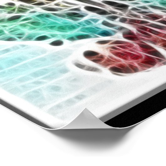 Rors Nine Fractal Poster (Hoek)