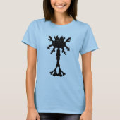 Rorscach Inkblot Neuron Dames T-shirt (Voorkant)