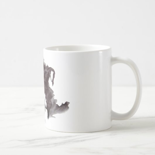 Rorschach Blot 4 Koffiemok (Rechts)