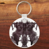 Rorschach Blot 4 Sleutelhanger (Voorkant)
