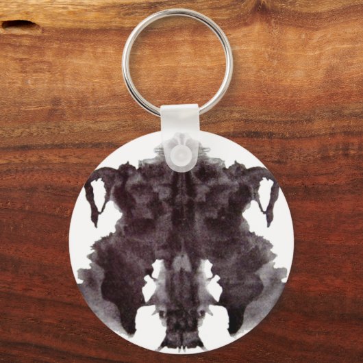 Rorschach Blot 4 Sleutelhanger (Voorkant)