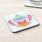 Rorschach Ink Blot Test Drankjes Onderzetter (Linkerzijde)