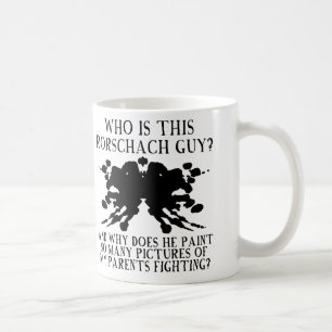 Rorschach Ink Blot Test Funny Mug of Travel Mug Koffiemok