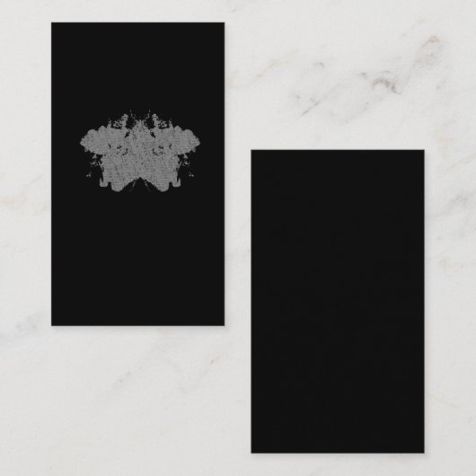 Rorschach Ink Blot Test Psychologie Visitekaartje
