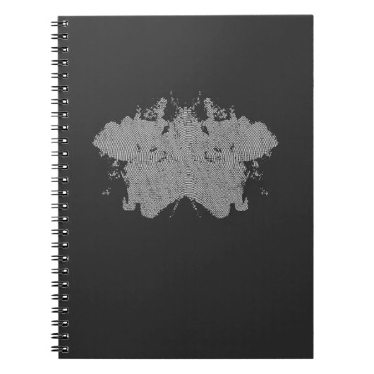 Rorschach Ink Blot Test Psychology Notitieboek (Voorkant)