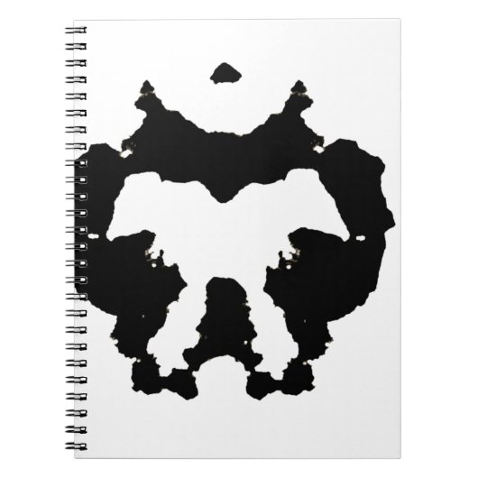 Rorschach inkblot5 notitieboek (Voorkant)