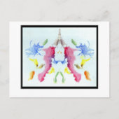 Rorschach Inkblot 10.0 Briefkaart (Voorkant)