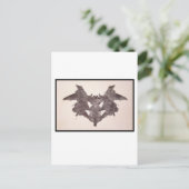 Rorschach Inkblot 1.0 Briefkaart (Staand voorkant)