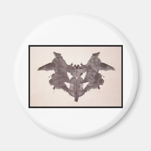 Rorschach Inkblot 1.0 Magneet (Voorkant)