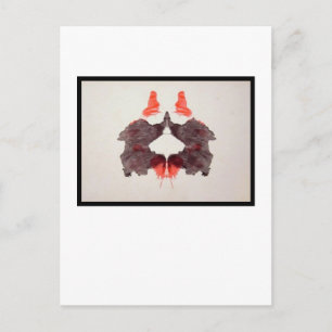Rorschach Inkblot 2.0 Briefkaart