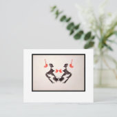 Rorschach Inkblot 3.0 Briefkaart (Staand voorkant)