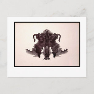 Rorschach Inkblot 4.0 Briefkaart