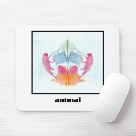 Rorschach Inkblot 8 Muismat (Met muis)