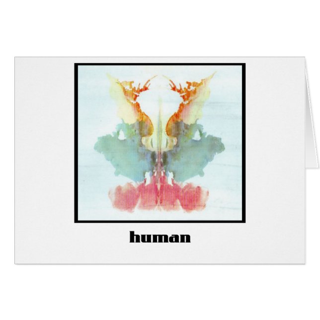 Rorschach Inkblot 9 (Voorkant Horizontaal)