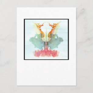 Rorschach Inkblot 9.0 Briefkaart