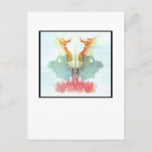 Rorschach Inkblot 9.0 Briefkaart (Voorkant)
