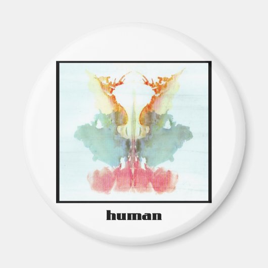 Rorschach Inkblot 9 Magneet (Voorkant)