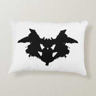 Rorschach Inkblot Accent Kussen