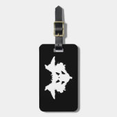 Rorschach Inkblot Bagagelabel (Voorkant verticaal)