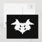 Rorschach Inkblot Briefkaart (Voorkant / Achterkant)