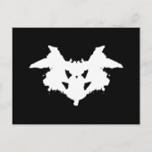 Rorschach Inkblot Briefkaart (Voorkant)