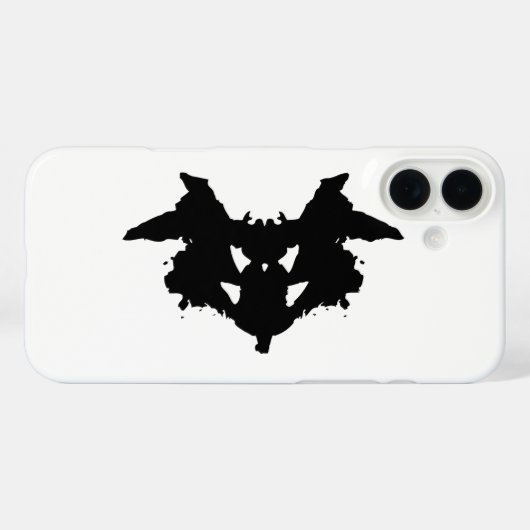 Rorschach Inkblot Case-Mate iPhone Case (Achterkant (horizontaal))