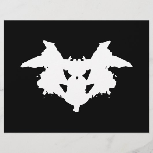 Rorschach Inkblot Flyer (Voorkant)