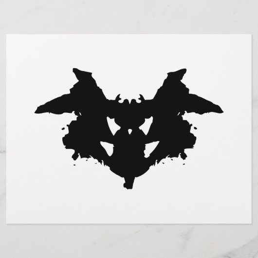 Rorschach Inkblot Flyer (Voorkant)