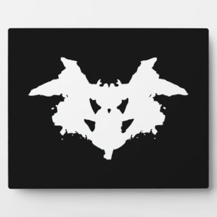 Rorschach Inkblot Fotoplaat