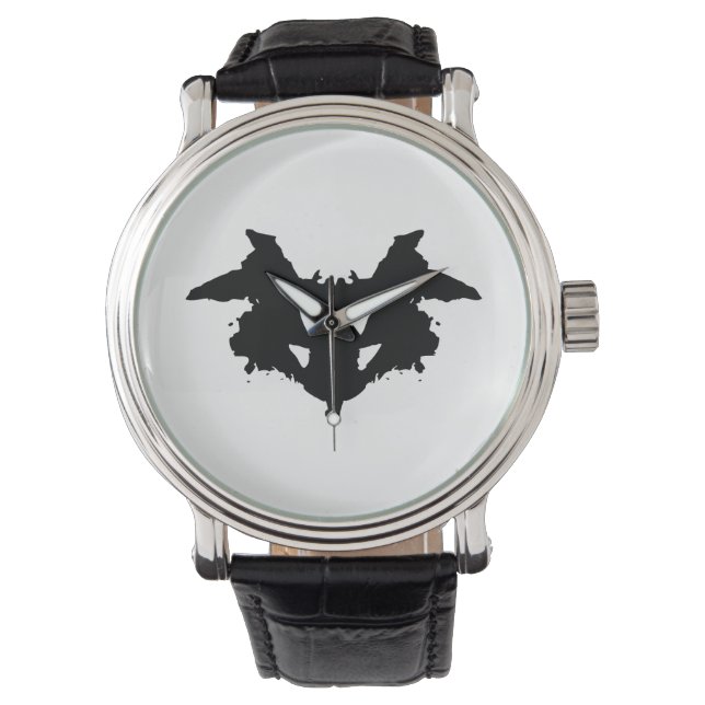Rorschach Inkblot Horloge (Voorkant)