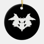 Rorschach Inkblot Keramisch Ornament (Voorkant)