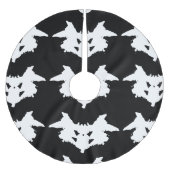 Rorschach Inkblot Kerstboom Rok (Voorkant)