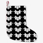 Rorschach Inkblot Kleine Kerstsok (Voorkant)