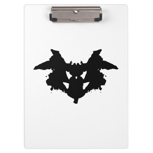 Rorschach Inkblot Klembord (Voorkant)