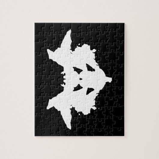 Rorschach Inkblot Legpuzzel (Verticaal)