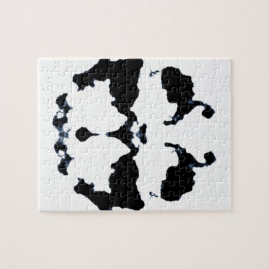 Rorschach inkblot legpuzzel (Horizontaal)