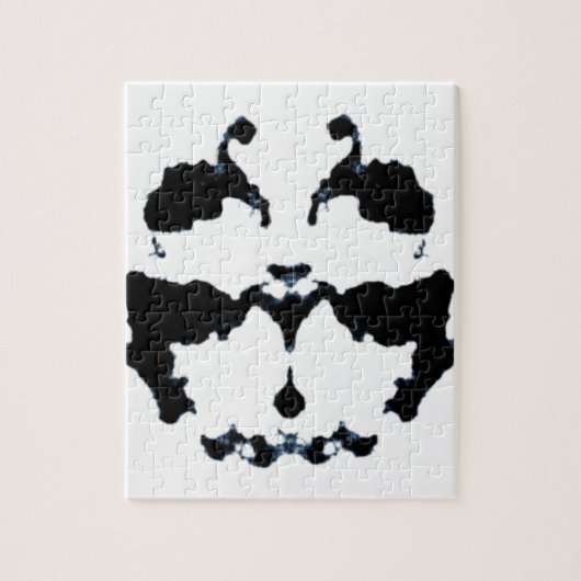 Rorschach inkblot legpuzzel (Verticaal)