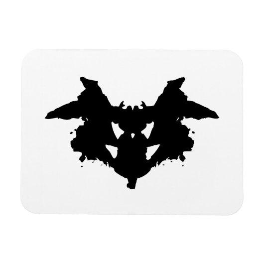 Rorschach Inkblot Magneet (Horizontaal)