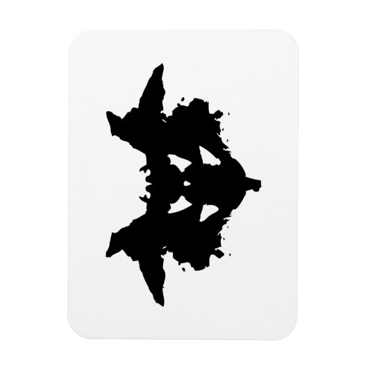 Rorschach Inkblot Magneet (Verticaal)