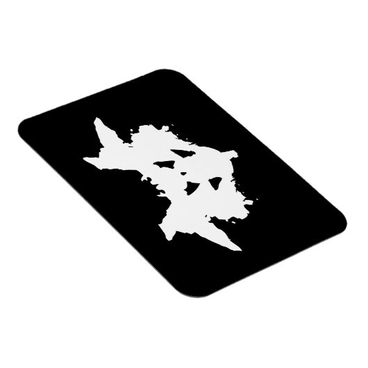 Rorschach Inkblot Magneet (Rechterzijde)