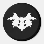 Rorschach Inkblot Magneet (Voorkant)