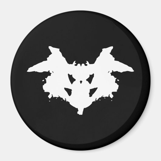 Rorschach Inkblot Magneet (Voorkant)