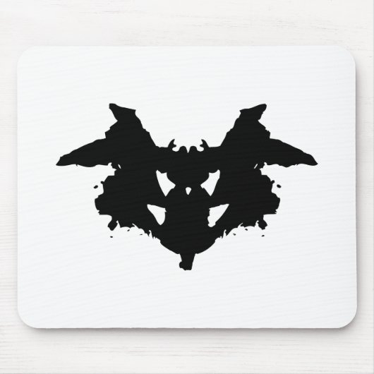 Rorschach Inkblot Muismat (Voorkant)