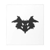 Rorschach Inkblot Notitieblok (Voorkant)