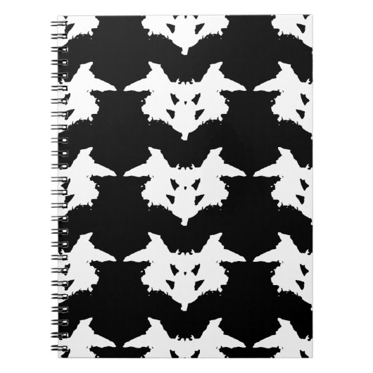 Rorschach Inkblot Notitieboek (Voorkant)