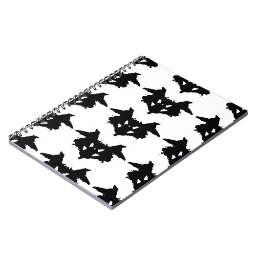 Rorschach Inkblot Notitieboek (Linkerzijde)