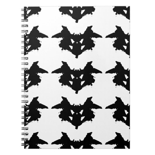 Rorschach Inkblot Notitieboek (Voorkant)