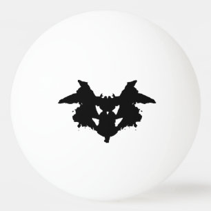 Rorschach Inkblot Pingpongbal