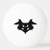 Rorschach Inkblot Pingpongbal (Achterkant)